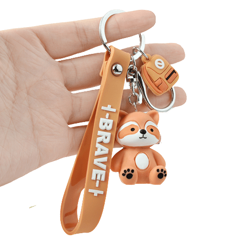 Animal Charm Keyring